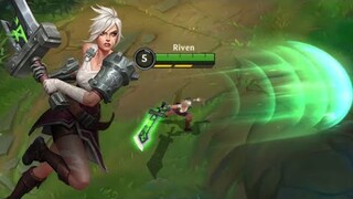 Wild Rift: New Champion Riven (Fighter/Assassin) Gameplay