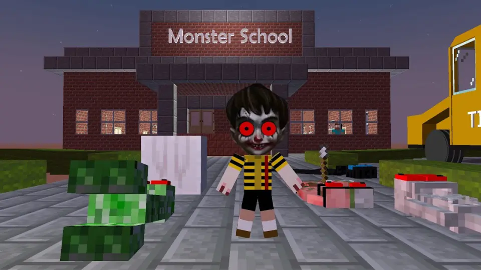 Monster School : HORROR SCARY CHILD CHALLENGE - Minecraft Animation -  Bilibili