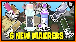 How to get the 6 NEW MARKERS + BADGES in FIND THE MARKERS || Roblox