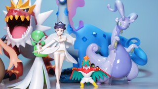 Koleksi susunan karakter Pokémon |. Master kedelapan Karuna dan Pokémonnya