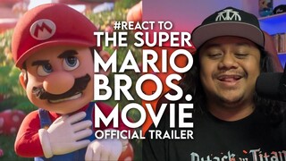 #React to THE SUPER MARIO BROS. MOVIE Official Trailer