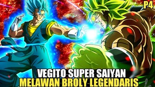 Pertarungan sengit Vegito melawan Broly yang mengacaukan seluruh arena - Dbm part 4