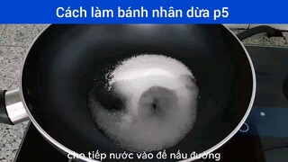 Cách làm bánh nhân dừa p5