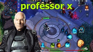 Giáo Sư X Điều Khiển Tâm Trí Tiêu DIệt Kẻ Thù - Game Moba 5vs5 Giống Liên Quân - MARVEL SUPER WAR