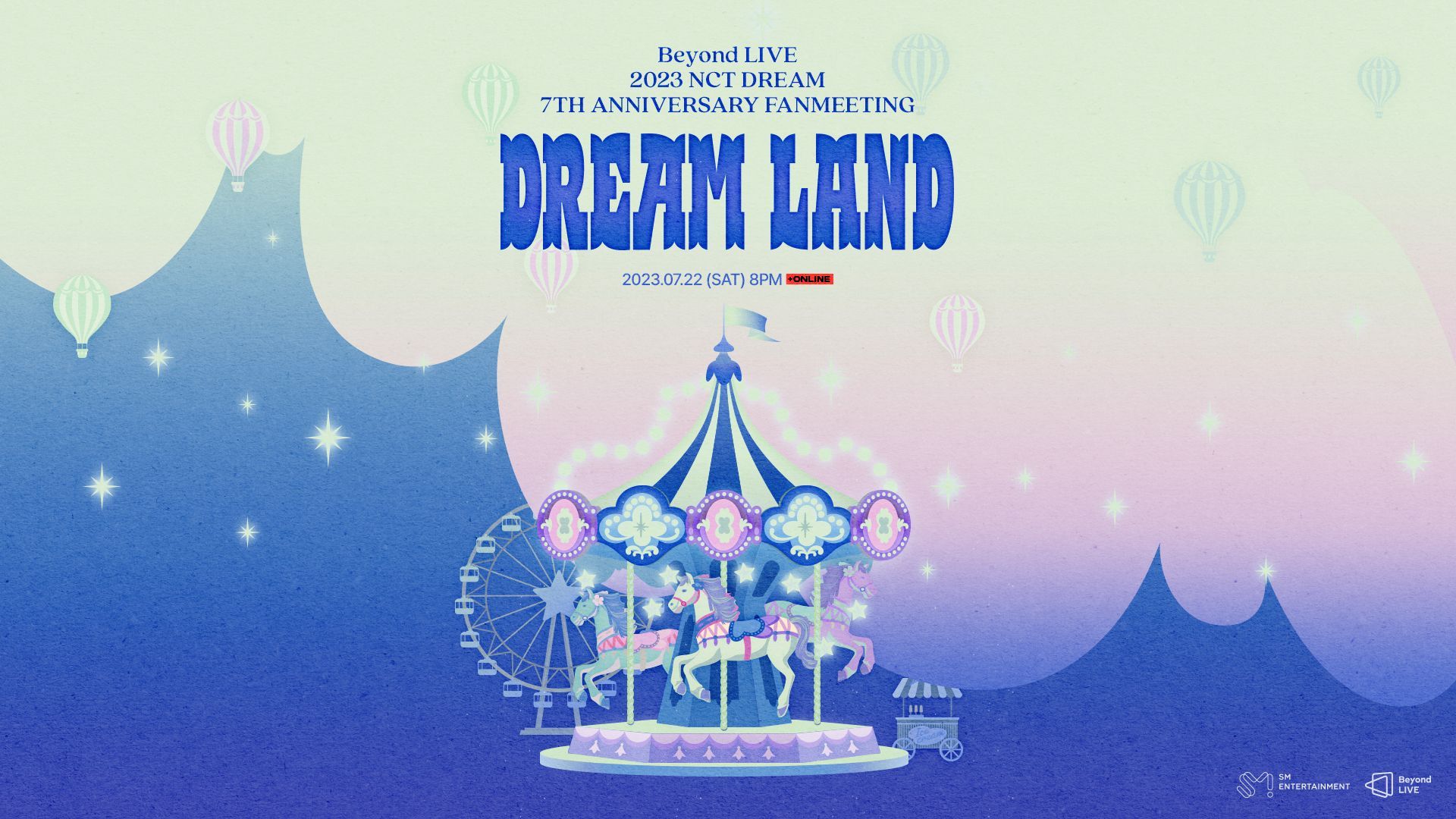 NCT DREAM - 7th Anniversary Fanmeeting 'Dream Land' 'Part 2' [2023.07.22] -  BiliBili