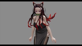 【MMD】-【禰豆子】-MOMOLAND (모모랜드) 【I'm So Hot】