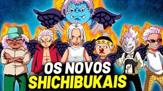 OS INCRÍVEIS NOVOS SHICHIBUKAIS EM ONE PIECE - AS ARMAS DO GOVERNO MUNDIAL SERAFINS EXPLICADO