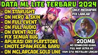 Data ML Lite Full Event 200Mb Terbaru Patch AOT | Mlbb Lite | Ml Lite | Ml Lite Patch Terbaru