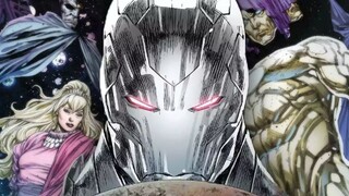 Iron Man's ultimate evolution form "Star Devouring Iron God" appears! He uses the earth as a brick!!