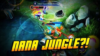 NANA JUNGLE?!! WTF DAMAGE!! - MLBB