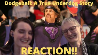 "Dodgeball: A True Underdog Story" REACTION!! This movie is kinda whacky...