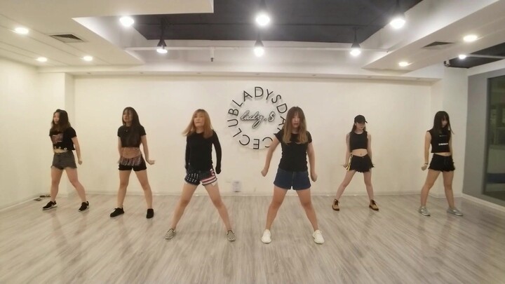 A cover of Blackpink's dance "B***H BETTER HAVE MY MONEY"