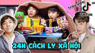 24H Cách Ly Xã Hội - Thử Thách Làm Video Tiktok Triệu View!!