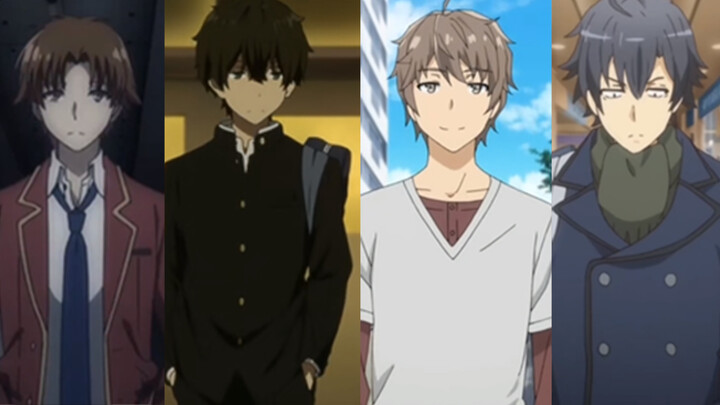 [MAD]4 nhân vật học sinh cấp 3 phi thường trong anime|<Everyday Yeah>