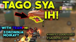 TINULUNGAN NMIN SI ZORONINJA! MAG GRANDMASTER! WITH TEAMPH! (TAGALOG) RULES OF SURVIVAL [ASIA]