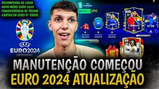 SAIU! É HOJE🔥 CONFIRA TUDO SOBRE A MEGA ATUALIZAÇÃO EURO 2024 NO FC MOBILE 24 🤩😱