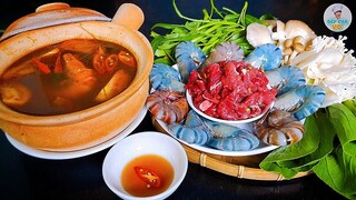 Cách nấu LẨU TOMYUM THÁI LAN siêu nhanh cấp tốc | Bếp Của Vợ