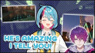 Kyo Couldn't Hide His Admiration for Uki [Nijisanji EN Vtuber Clip]