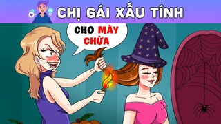 CHỊ GÁI XẤU TÍNH | Phim hoạt hình Buôn Chuyện Quanh Ta #BCQT