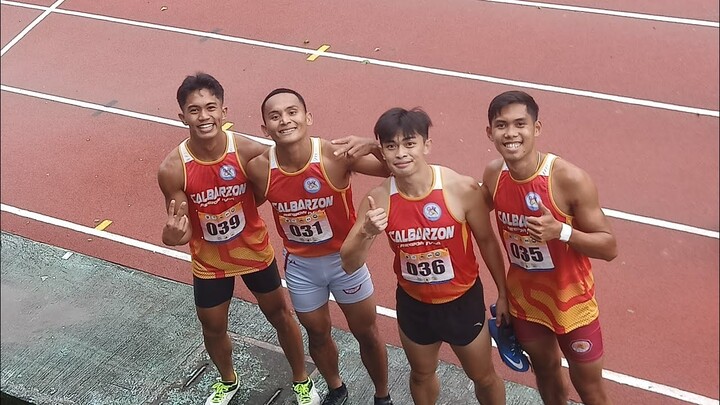 4x100m Relay Men Final National PRISAA 2024 Legaspi Albay