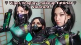 ♡ Viper cosplay makeup tutorial ♡/ Valorant /