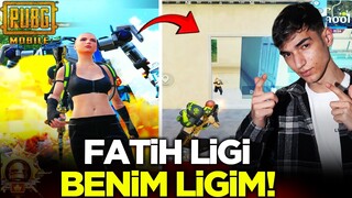 FATİH LİGİ 50 KİLL! FULL HEYECAN DOLU O 2 MAÇ! / PUBG MOBİLE GAMEPLAY