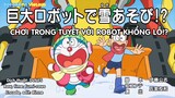 Doraemon: Chơi trong tuyết với robot khổng lồ!? [Vietsub]