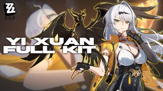 YIXUAN FULL KIT! Si Rupture Anniversary Character! | Zenless Zone Zero