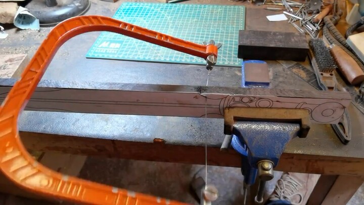 [Handmade woodwork] Self-made magic sword of the same style as the model worker in The Immortal Cult