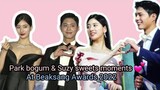 Park bogum & Suzy sweets moments at Baeksang Awards 2022 💕 #parkbogum #suzy #kdrama