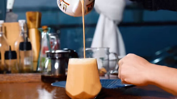 [Food][Serious cooking]An authentic caramel milk tea