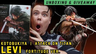 Unbox Levi Attack On Titan Figure with us AND WIN IT!!!