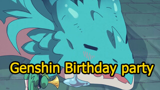 Genshin Birthday party