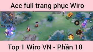 Acc full trang phục Wiro top 1 VN #10