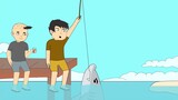 naka huli ng Shark | Pinoy Animation