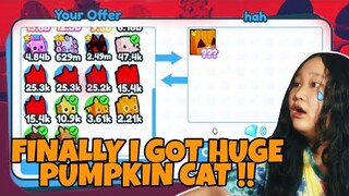 FINALLY I GOT *HUGE PUMPKIN CAT* IN PET SIMULATOR X + HATCHING EXPENSIVE EGG | Roblox Tagalog