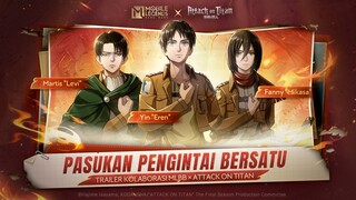 Pasukan Pengintai Bersatu | Trailer Kolaborasi MLBB × Attack on Titan | Mobile Legends: Bang Bang