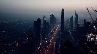 Dubai in the night