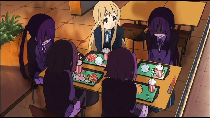 "Tsumugi Zhuangzhuang: I don't know why they are so excited about this little change" comic clip, K-