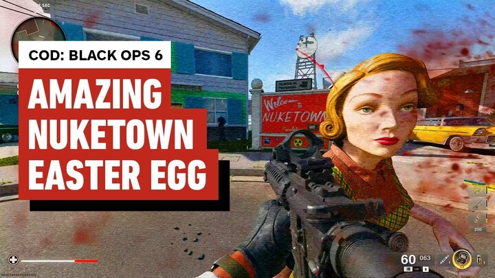 Call of Duty: Black Ops 6: Amazing Nuketown Easter Egg