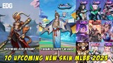 UPCOMING REVAMP SUN, MOSCOV STARLIGHT, FARAMIS SUMMER | 70 UPCOMING NEW SKIN MLBB 2023