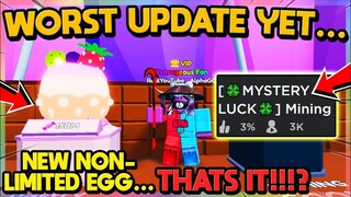 😔WORST Update In Mining Simulator 2 History!?😥 (Mining Simulator 2 Roblox)