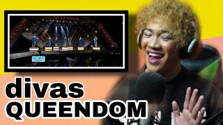 Divas of the Queendom powerful medley of Rey Valera hits! | All-Out Sundays [ reaction video ]