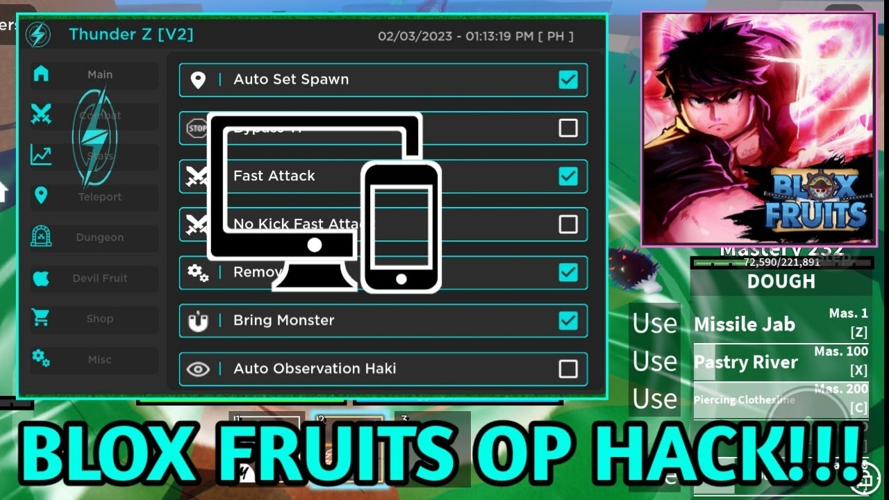 Auto Fruit Blox Fruits Mobile Script Download 100% Free