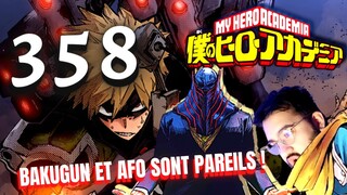 MY HERO ACADEMIA 358 - LE NOUVEAU BAKUGO = IRONMAN ?! ENFIN LE BUT D'AFO EXPLIQUÉ ! -  REVIEW MANGA