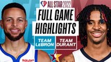 TEAM LEBRON vs. TEAM DURANT | FULL GAME HIGHLIGHTS | February 20, 2022 | NBA All-Star Game NBA 2K22