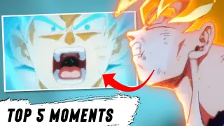 When Goku rages - Top 5 Moments of all time