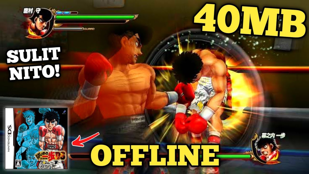 Download Hajime no Ippo The Fighting English PPSSPP MediaFire #hajimen