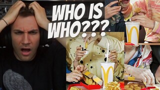 🤔🤯 I GOT IT RIGHT! BTS X MC DONALDS - WHO IS WHO TEASER PHOTOS REACTION