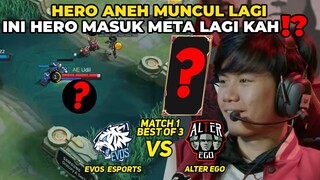 EVOS DIJADIIN BADUT SAMA HERO INI ‼️ NI HERO KNP BISA KUAT BEGINI YA ⁉️ MPL EVOS VS ALTER EGO GAME 1